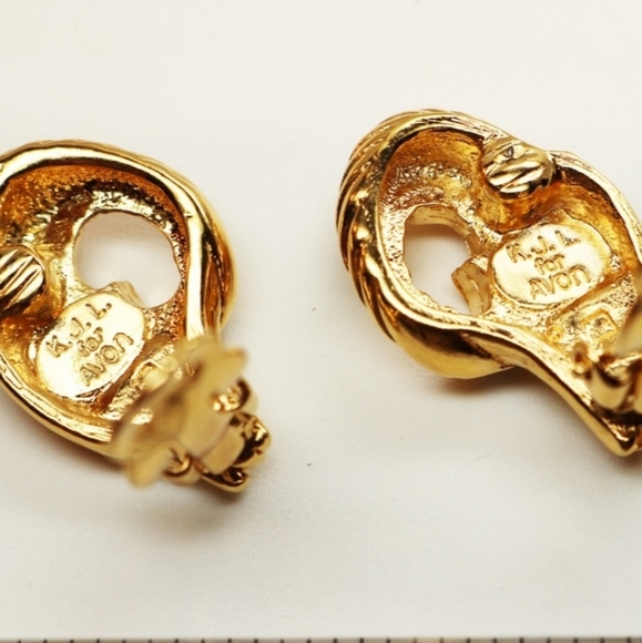 KJL vintage Rams head earrings‎ - Picture 5 of 5